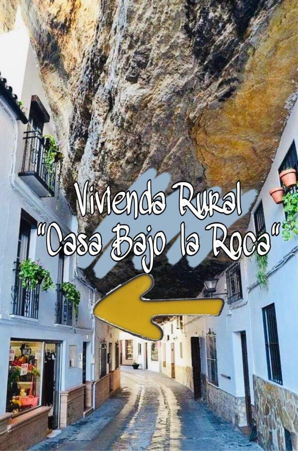 فيلا Casa Bajo La Roca Setenil De Las Bodegas المظهر الخارجي الصورة